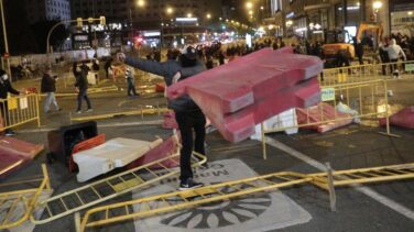 El juez deja en libertad a los 25 detenidos en los disturbios de Madrid