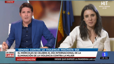 Cintora obtuvo su peor dato de audiencia el día que entrevistó a Irene Montero