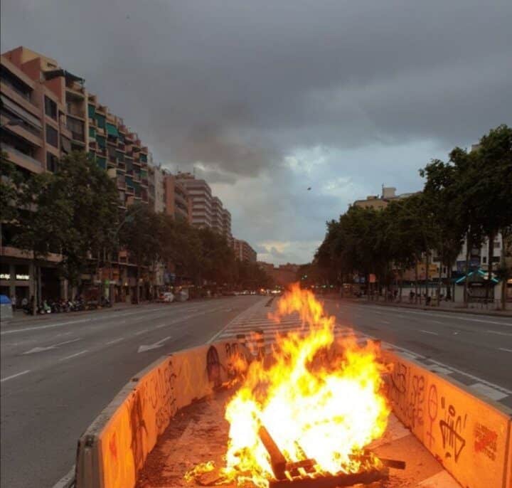 El proceso que no cesa: 300 cortes en la Meridiana