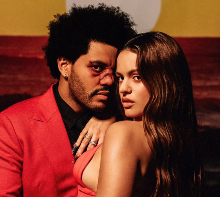 Rosalía y The Weeknd lanzan un remix de 'Blinding lights', la canción del año