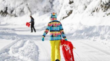 La semana empieza con más nieve y lluvia por la llegada de una nueva borrasca