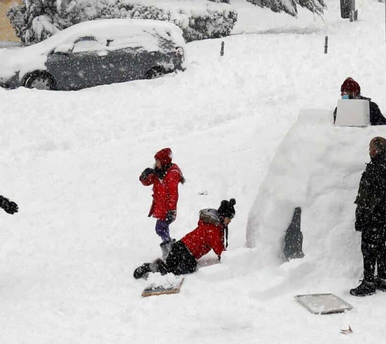 Consejos para después de la nevada