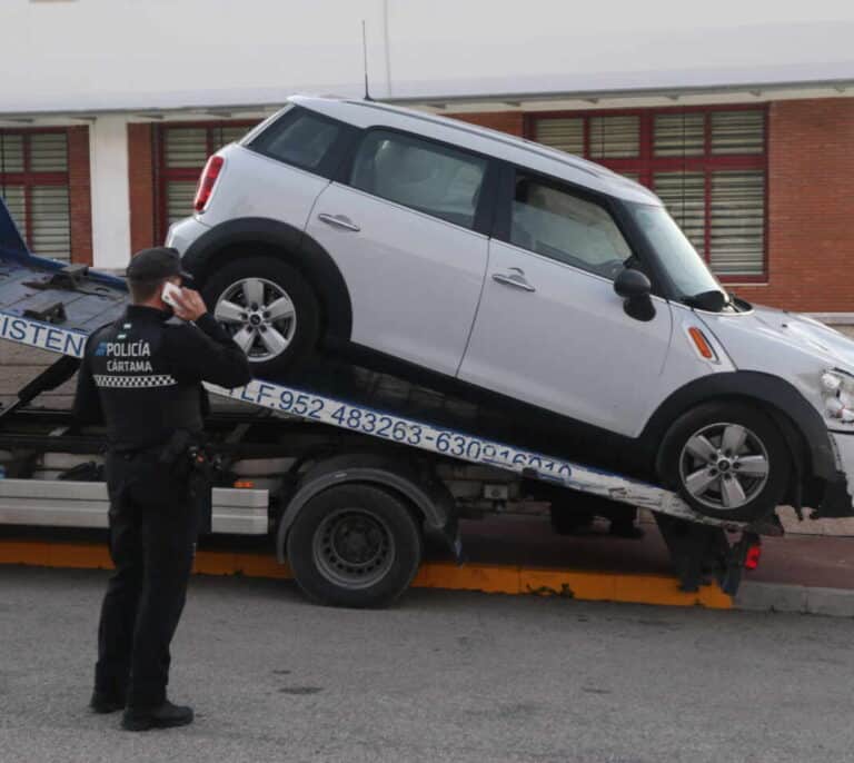 El atacante del ácido se saltó un control policial en Fuengirola durante una persecución