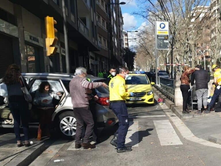 Ocho heridos, tres en estado grave, tras un atropello múltiple en Reus