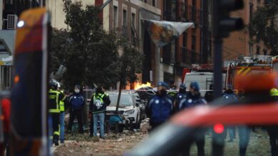 Cascotes, hielo y rosarios; la desgracia golpea de nuevo a Madrid