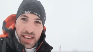 Un MIR corre 17 kilómetros por la nieve para llegar a su guardia en el Puerta de Hierro de Madrid