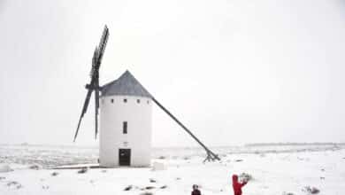 Galería: las imágenes de la borrasca Filomena que cubre de nieve a media España