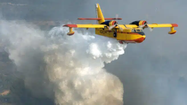 50 años del Canadair, el avión que salva los bosques