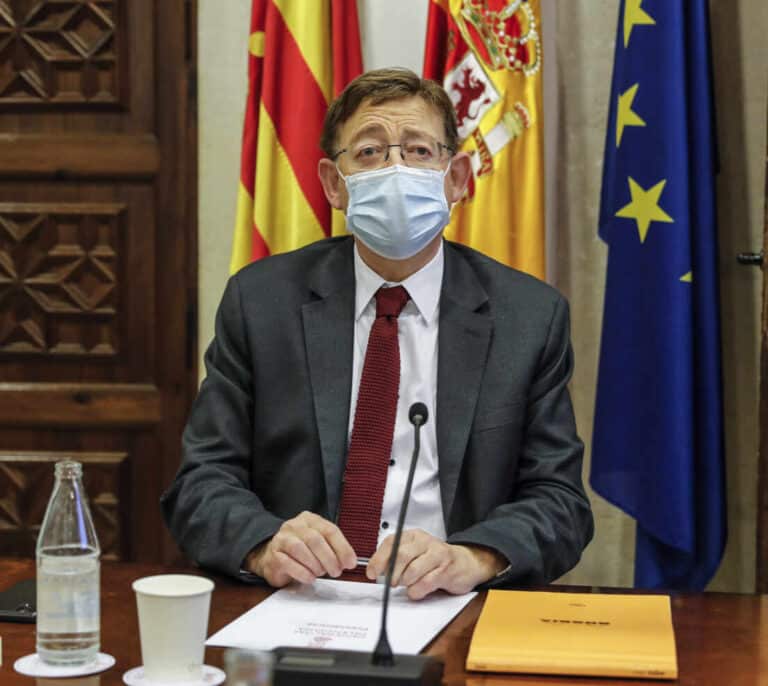 Puig pone fecha a la vacunación contra el coronavirus de los valencianos menores de 50 años