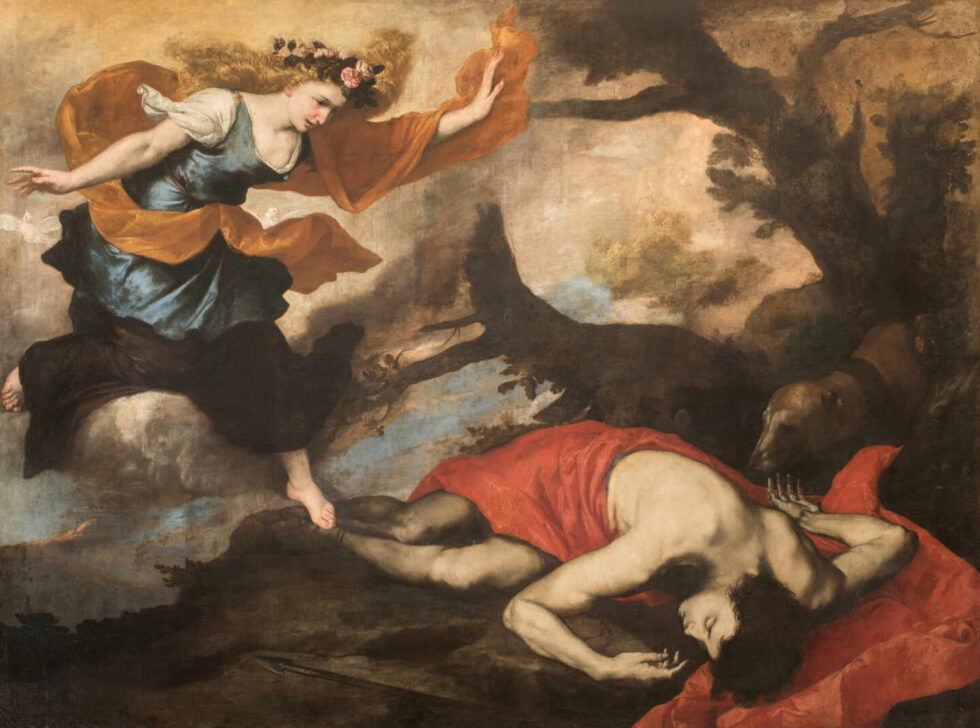 Venus y Adonis, José de Ribera