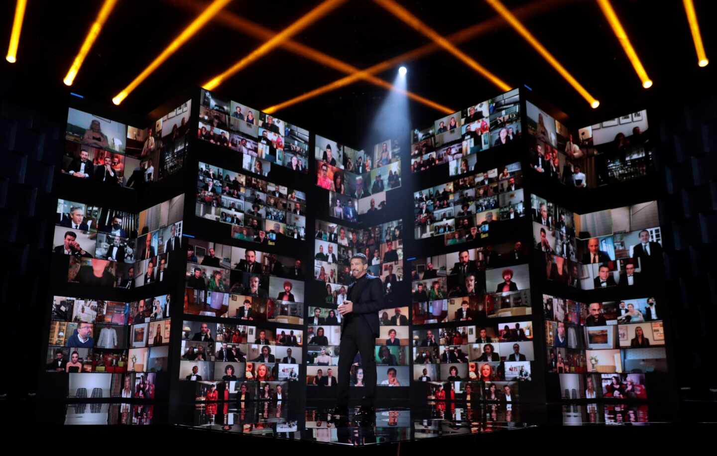 El actor Antonio Banderas en la gala de la 35 edición de los Premios Goya