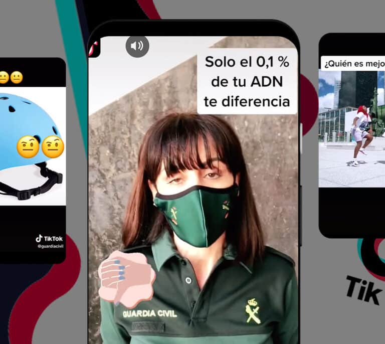 TikTok o cómo la Guardia Civil pretende conquistar a los jóvenes