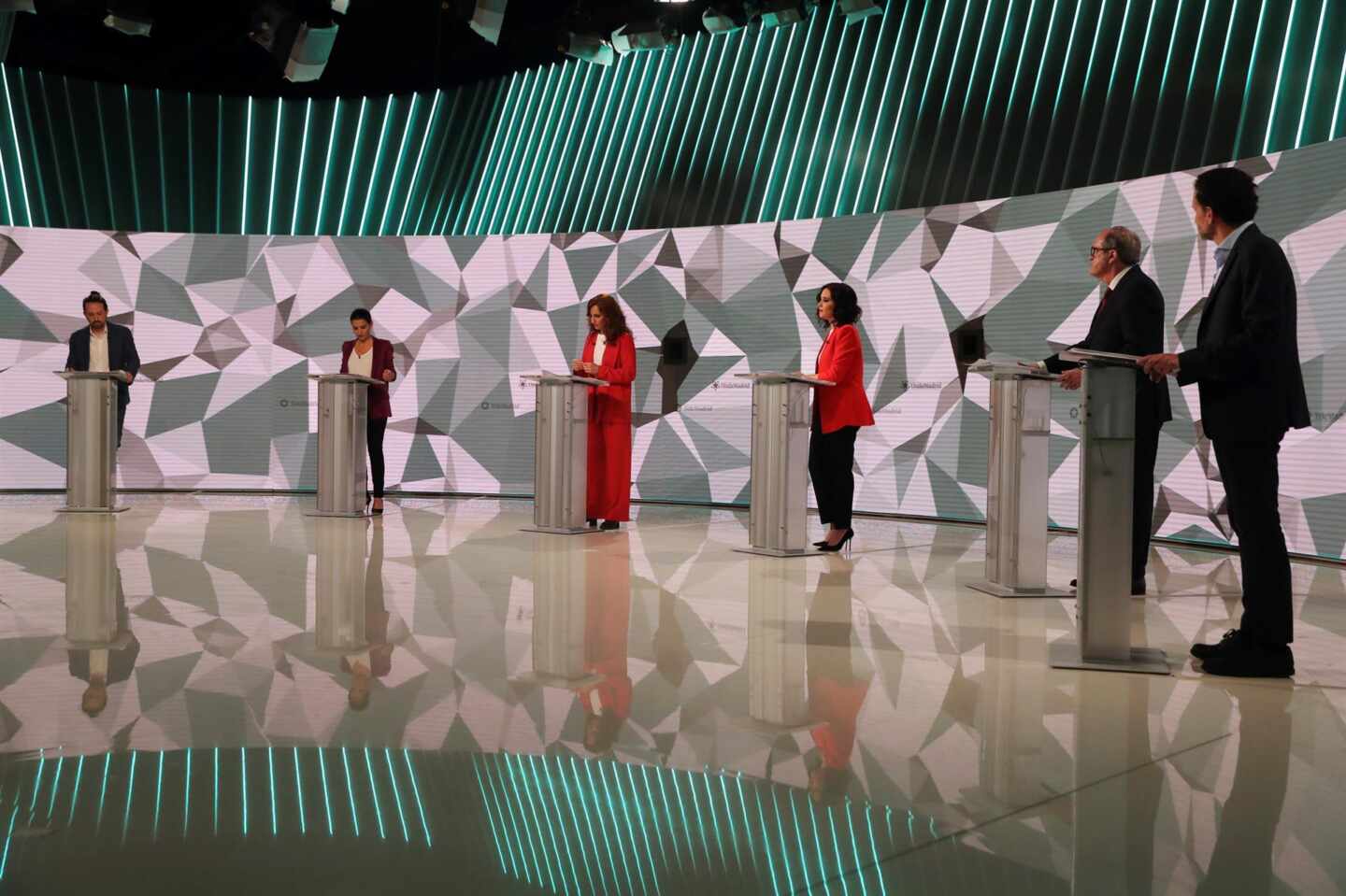 Debate de candidatos en Telemadrid.