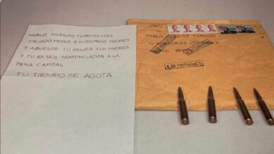 Vigilantes de seguridad ven "prácticamente imposible" que se colaran los tres sobres con balas