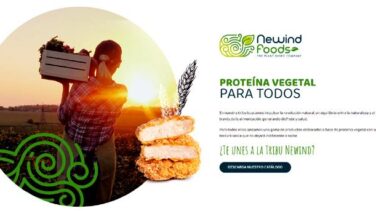 La compañía española NeWind Foods irrumpe en el sector de alimentos a base de proteína vegetal