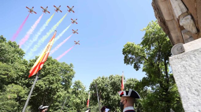 La atípica celebración del Día de las Fuerzas Armadas, en imágenes