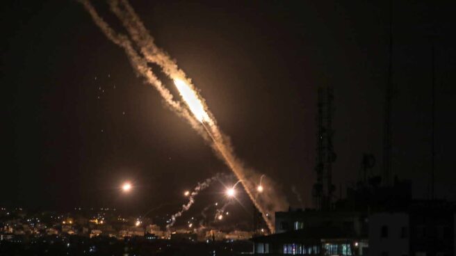 Noche de fuego en Gaza