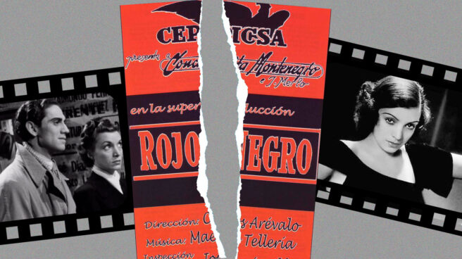 'Rojo y Negro', la película falangista prohibida por Franco