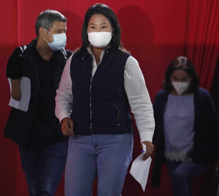 El fiscal pide el arresto de Keiko Fujimori