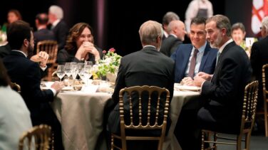 Aragonès cena con Las meninas