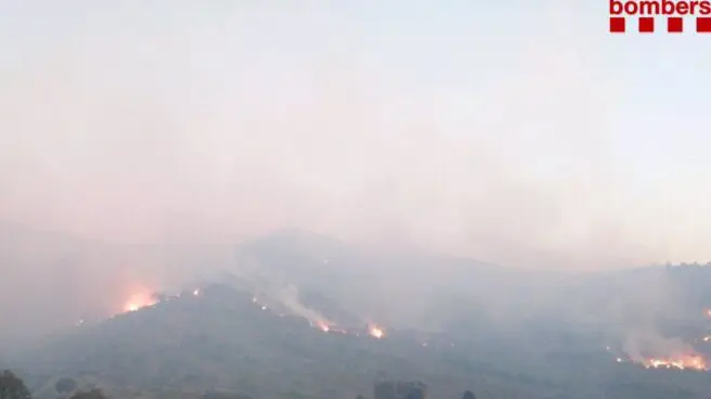 Los bomberos dan por estabilizado el incendio en Cap de Creus