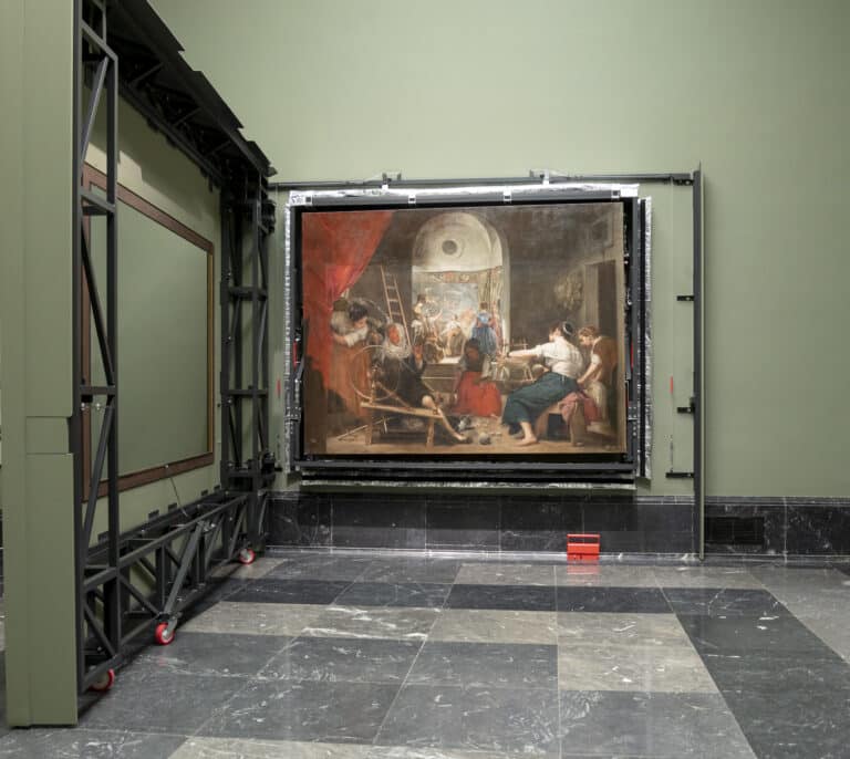 'Las hilanderas' de Velázquez, restituidas por el Prado en 'versión original'