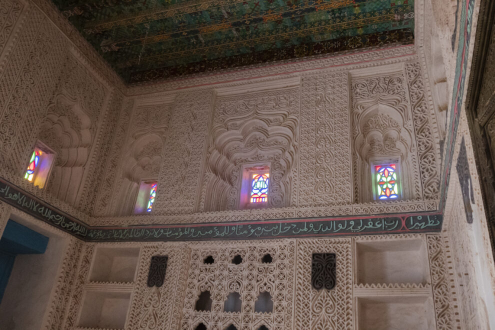 Interior de la Casa de Refai, una joya construida por un comerciante de perlas local