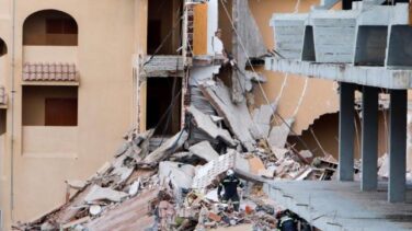 El edificio derrumbado en Peñíscola tenía 30 años y  colapsó "como un dominó"