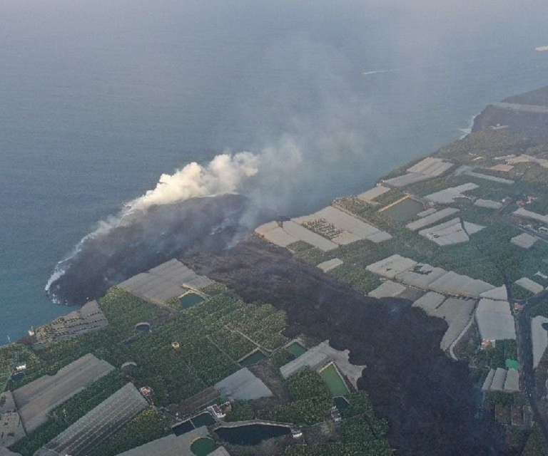 El nuevo volcán de La Palma ha emitido 80 millones de m3 de material, más del doble que el volcán de 1971