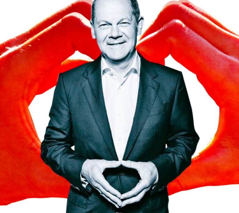 Olaf Scholz, el héroe robótico de los socialdemócratas