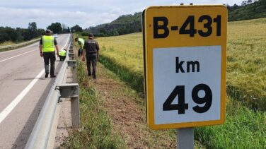 Muere un motorista al chocar contra un coche en la B-431 en Avinyó