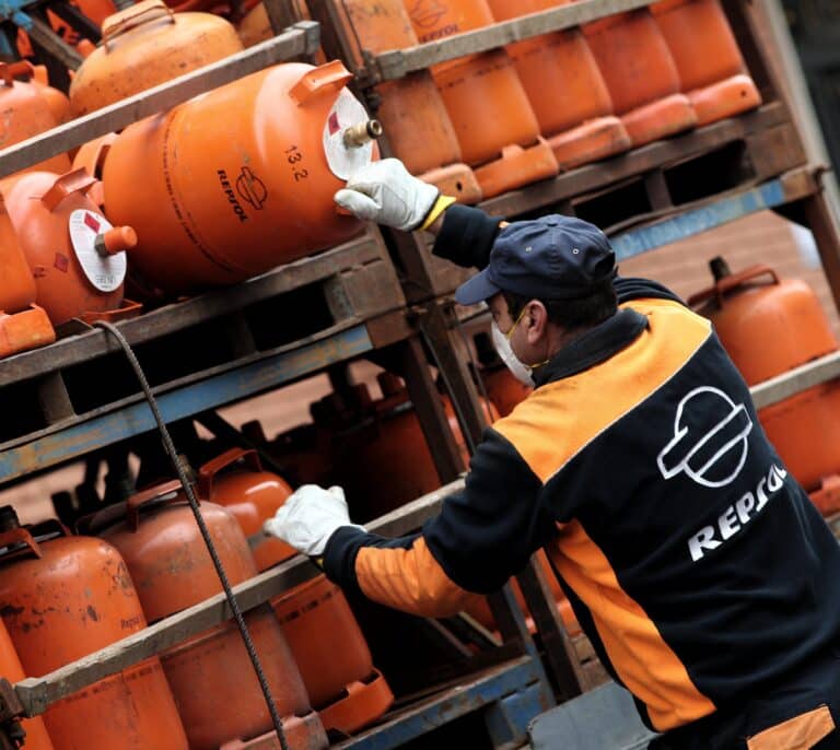 El precio máximo de la bombona de butano aumenta mañana casi un 5%