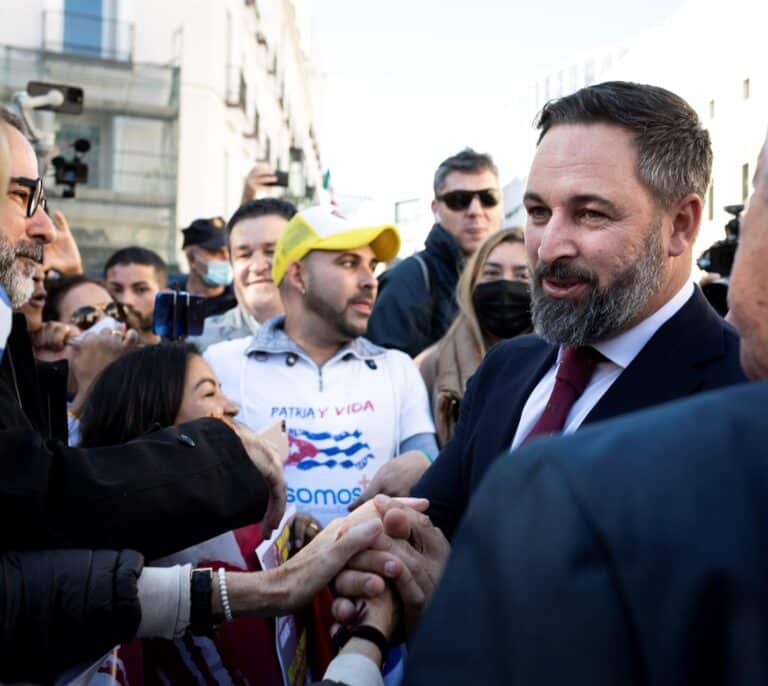 Abascal estará en la manifestación policial del sábado contra la reforma de la Ley de Seguridad