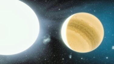 Hallan oxígeno en la atmósfera del planeta extrasolar más caliente conocido