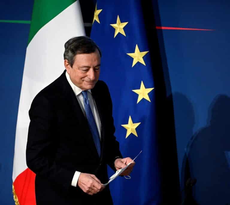 Super Mario Draghi es ahora el 'nonno' de Italia y de Europa