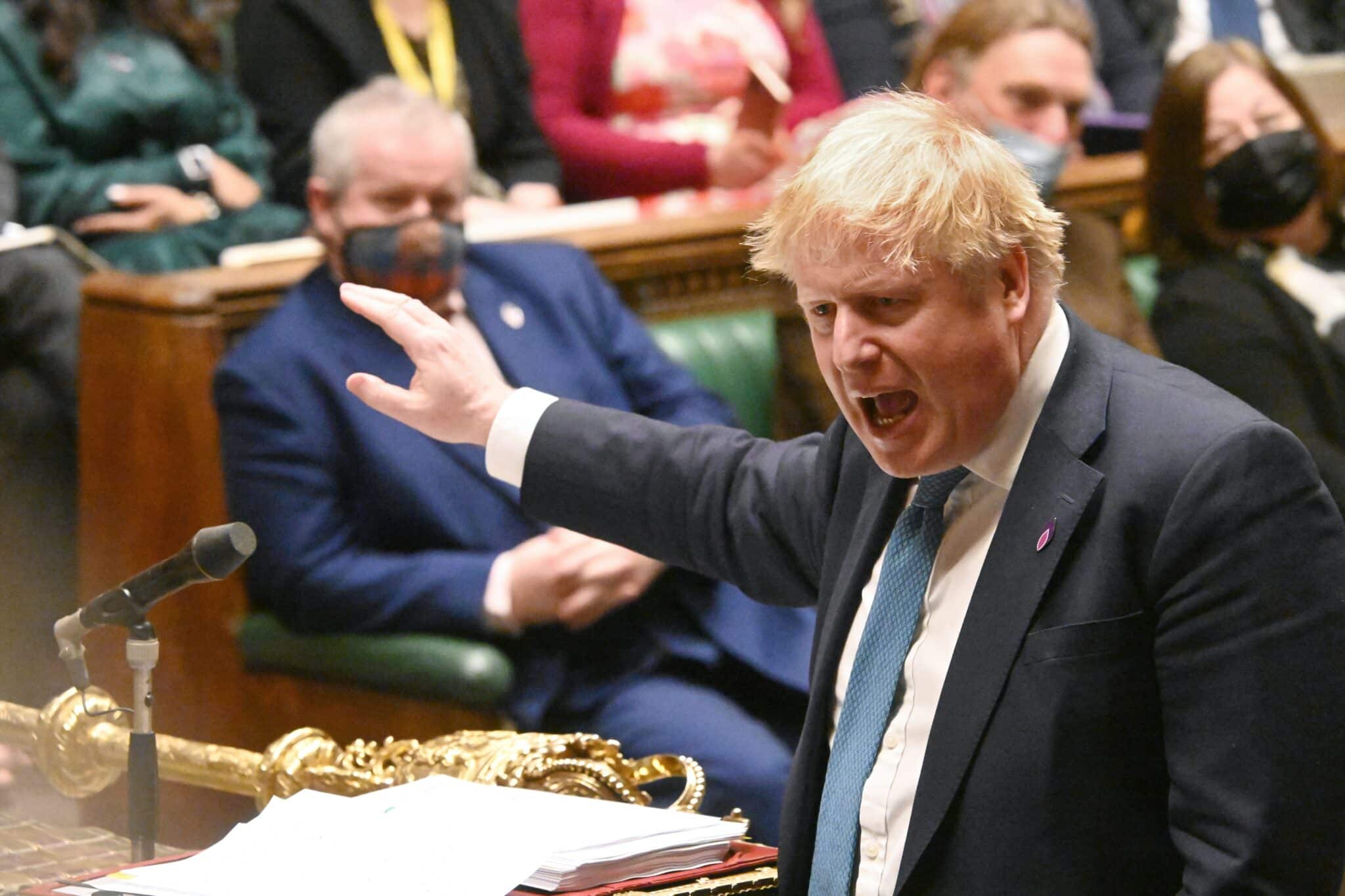 Boris Johnson, primer ministro británico, ha recibido hoy el informe de Sue Gray