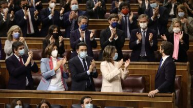 Pablo Casado, entierro en el Congreso