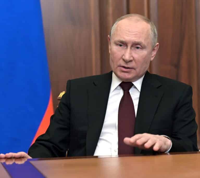 El discurso más incendiario de Putin: "Ucrania es una colonia de marionetas de EEUU, así que nos defenderemos"