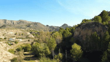 Hallan enterrados restos óseos de dos personas muertas de forma violenta en un barranco de Elche (Alicante)