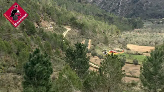 Muere un hombre tras sufrir un desfallecimiento en una ruta senderista en Tárbena (Alicante)