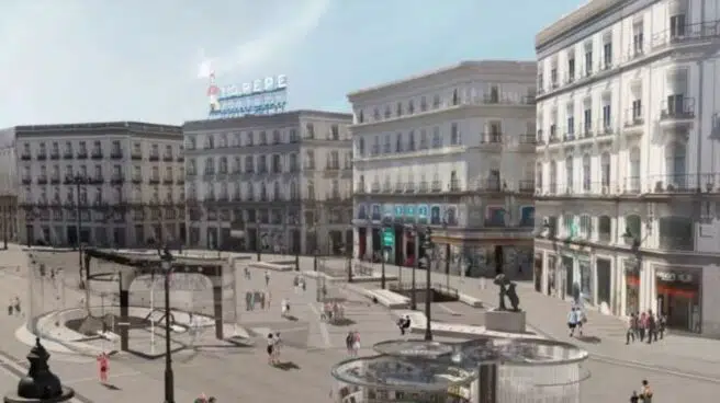 Las obras de la Puerta del Sol de Madrid, sin árboles, arrancan la próxima semana