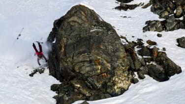 Aymar Navarro sufre una grave caída en una prueba del Freeride World Tour