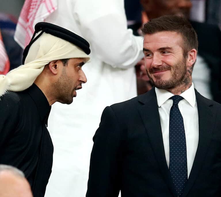 David Beckham, Qatar y los médicos cubanos