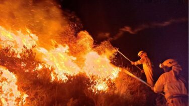 Diecisiete incendios este lunes en Cantabria con un tercer detenido por ello