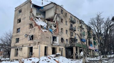 La testigo de la destrucción en Járkov: "El plomo ruso está arrasando los edificios que sobrevivieron a los nazis"