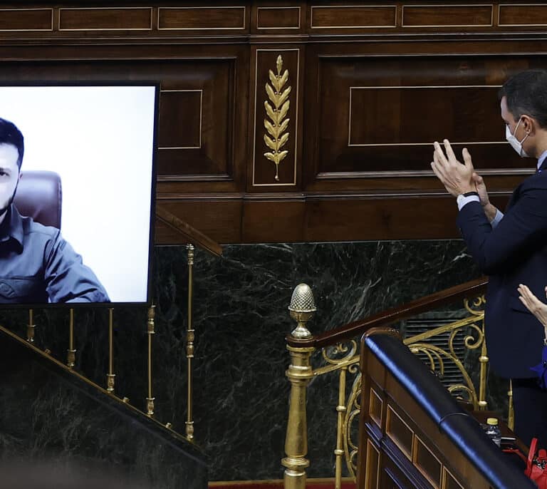 Discurso íntegro de Zelenski al Congreso de los Diputados