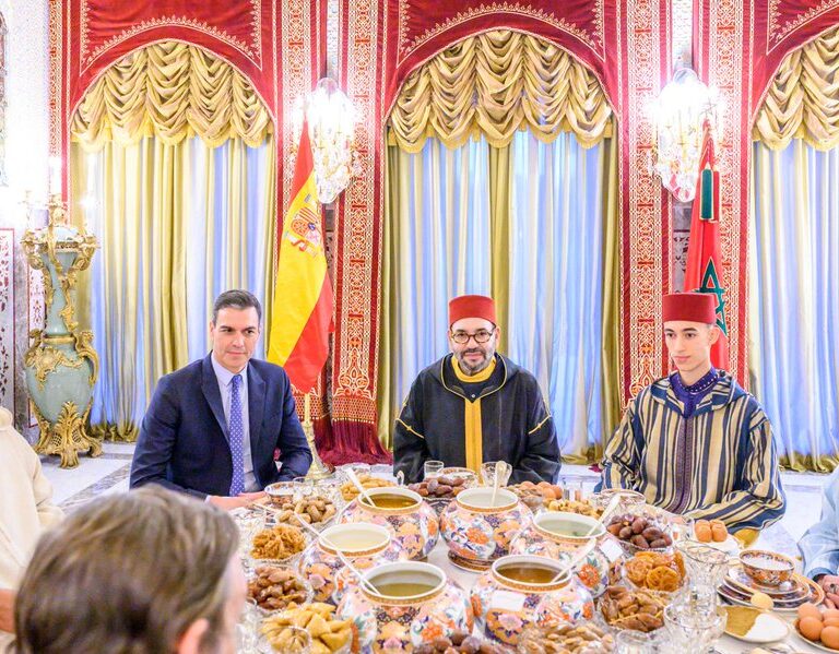 Así fue el gran banquete de iftar con el que Mohamed VI y Pedro Sánchez sellaron la paz