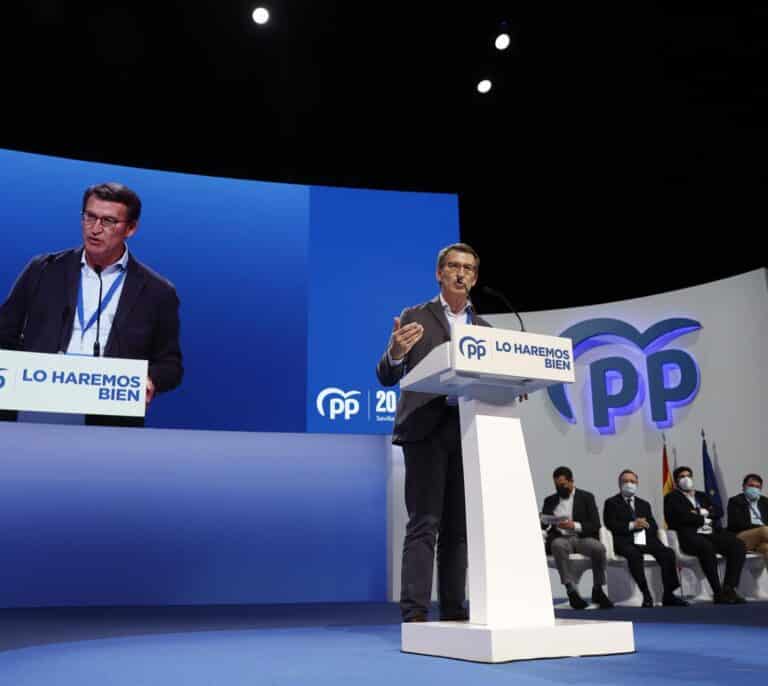 Siga en directo el primer discurso de Núñez Feijóo como presidente del PP