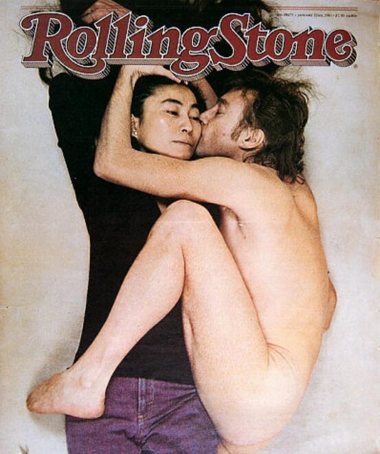 John Lennon y Yoko Ono en la portada de Rolling Stone del 22 de enero de 1981