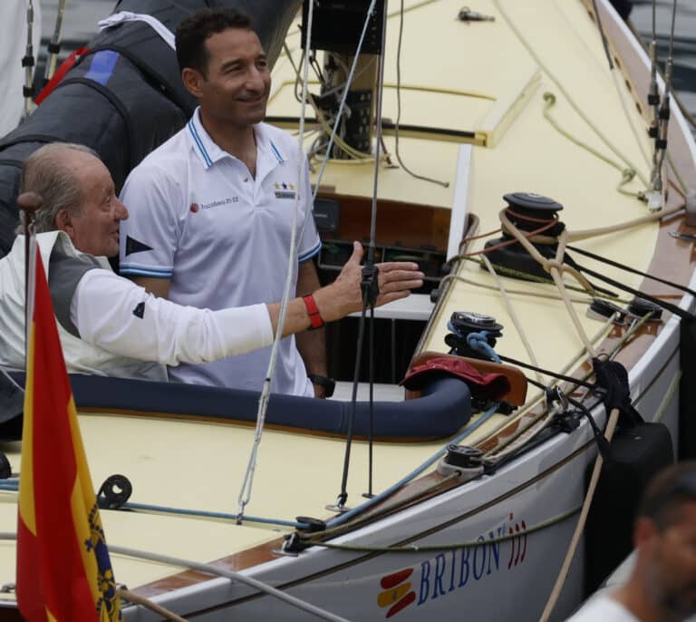 Suspendida la regata en la que iba a participar don Juan Carlos en Sanxenxo